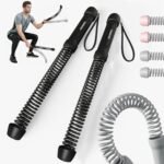 Ropeless Battle Ropes for Home Gym-Portable Cordless Training Rope Fitness Equipment for Men & Women,Weighted Workout Ropes for HIIT,Versatile Exercise Equipment for Home and Travel(Black) - Image 2
