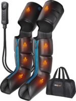 SHINE WELL Leg Massager with Heat and Compression,Full Leg Massager for Circulation and Pain Relief, with 3 Heat 3 Modes 3 Intensities, for Athletes Runner Cyclist, for Post Workout Recovery - Image 2