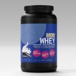 Safari Nu 100% Whey Premium Protein Powder, Cookies and Cream - 2 LB Tub, 25G of Protein - Concentrate & Isolate Whey Protein Blend - 12g BCAAs Per 2 Scoops (2 Pounds, Cookies & Cream) - Image 2