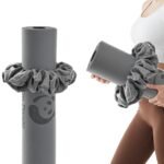 Slim Panda Yoga Mat Scrunchie, Secures Your Mat In Style & Cute, Durable Stretchable Velvet Fabric Yoga Mat Carrying Strap Fits All Standard Yoga Mats (mat not included) - Image 2