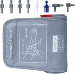 Small Blood Pressure Cuff for Kids, Slim Arm, Compatible with Most Monitors, ARM Blood Pressure Replacement Cuff with 8 Connectors (5.5"-9.5") - Image 2