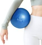 Small Exercise Ball, 9 Inch Mini Pilates Ball with Exercise Guide, Small Workout Ball for Stability, Fitness, Barre, Yoga, Core Training & Physical Therapy - Image 2