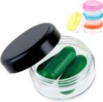 Small Pill Organizer Box, 5 Pcs Travel Pill Case Holder Portable Daily Mini Pills Container BPA Free Medicine Storage Container for Purse Pocket Briefcase (Blue/Orange/Yellow/Black/Rose Red) - Image 2