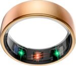 Smart Health Ring Sleep Health Tracker for Women Men with Heart Rate, Blood Oxygen, Sleep Monitor, Steps,Calories, 5ATM Waterproof for iPhone/Android, No Subscription Fee(Rose Gold, 10#) - Image 2