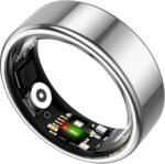 Smart Ring for Women&Men-Activity/Sleep/Heart Rate/HRV/Stress/Women's Health Tracker-IP68 Waterproof/Wearable-No Subscription Fee Required-Compatible with iPhone &Android (Silver, 9) - Image 2