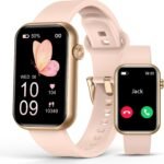 Smart Watch Fitness Tracker (Answer/Make Call), 24/7 Heart Rate Spo2 Blood Pressure Monitor Sleep Tracker, 114 Sports Modes Pedometer Calorie Step Tracker, Waterproof Activity Tracker for Women - Image 2