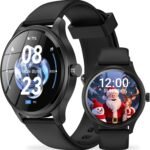 Smart Watch for Men Women(Bluetooth Answer/Make Calls)1.83"NEW Dynamic Screen Fitness Watch,120+ Sport Modes with Heart Rate/Sleep Monitor Fitness Tracker,3ATM Waterproof,Fitness Watch for iOS Android - Image 2