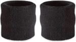 Suddora Wrist Sweatbands, Absorbent and Breathable Thick Cotton Bands for Working Out, Gymnastics, Basketball, Tennis, and Football, Multiuse Wristbands for Costumes and Cosplay - Image 2