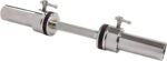Sunny Health & Fitness Olympic Dumbbell Bar with 2-inch Sleeves, Chrome Finish, Spin-Lock Collars, Optional in Size - Image 2