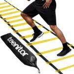 Teenitor Agility Ladder Speed Ladder Training Ladder for Soccer, Speed, Football Fitness Feet Training Carry Bag Agility Training Equipment 13 rungs, 23 feet - Image 2