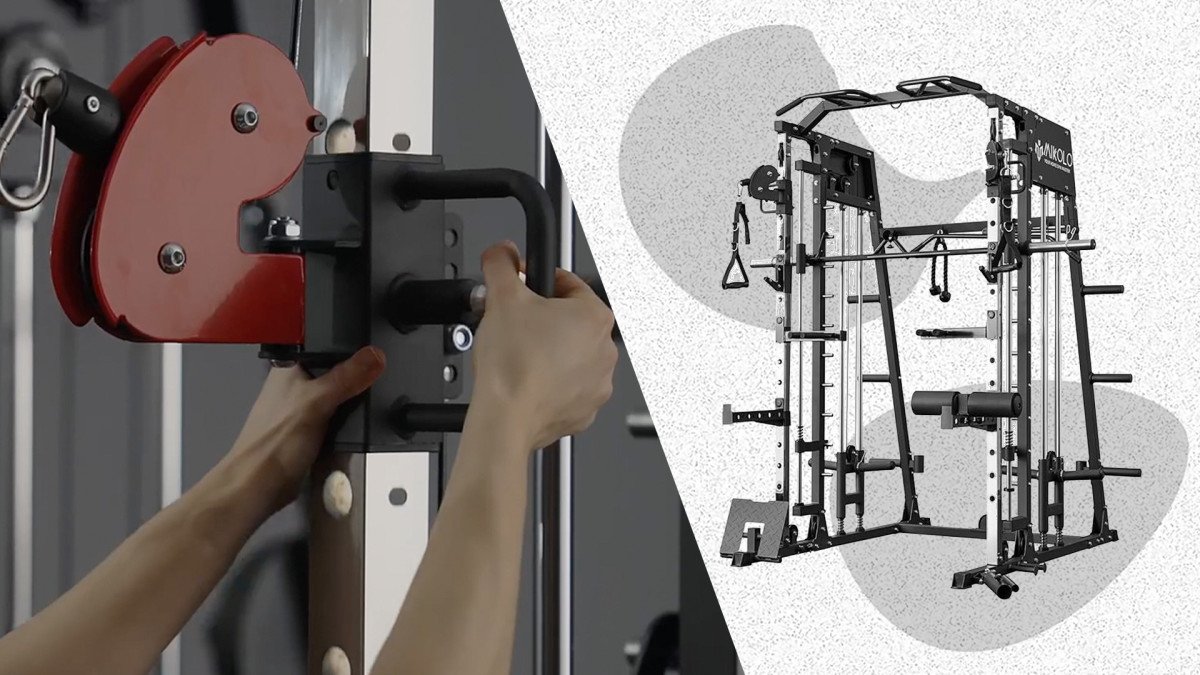 This 'Rock Solid' Smith Machine Is 77% Off at Walmart