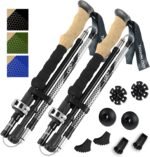 Trekology Trek-Z Collapsible Hiking & Trekking Poles - Balance Support for Seniors, Women, and Men, 2pc Per Set - Image 2