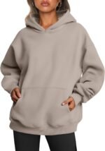 Trendy Queen Womens Oversized Hoodies Fleece Sweatshirts Fall Fashion Pullover Sweaters Winter Clothes - Image 2