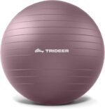Trideer Exercise Ball Yoga Ball,Office Seating & Balance Ball Chair, Stability Ball for Pilates, Physical Therapy,Core Training & Balance Improvement & Stretching - Image 2