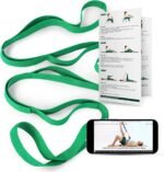 Trideer Stretching Strap Yoga Strap for Physical Therapy, 10 Loops Yoga Straps for Stretching, Non-Elastic Stretch Strap for Pilates, Exercise, Stretch Band for Women & Men - Image 2
