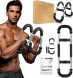 Twister Arm Trainer, 20-120 lb Adjustable Chest Workout Equipment, Gifts for Men Women, Forearm Strengthener Arm Exercise Equipment Ideas Gifts for Dad Husband,Chest Trainer for Home Workout Equipment - Image 2