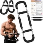 Twister Arm Trainer, 20-60lbs Adjustable Resistance Arm Trainer for Men&Women, Chest Workout Equipment Exercise Equipment for Home, Build Chest Clip Muscle Arm Strength Portable Workout Equipment - Image 2
