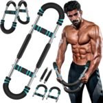 Twister Arm Trainer, 3 Adjustable Resistance Levels 60-100 lbs, Arm Trainer, Stainless Steel, Arm & Chest Workout Equipment for Men - Image 2