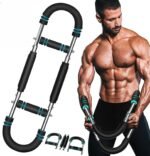 Twister Arm Trainer,Arm Trainer for Man,40-100lb Adjustable Arm Trainer with Chest Workout Equipment for Home Gym,Portable Home Fitness Equipment - Image 2