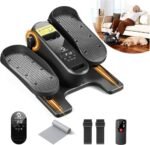Under Desk Elliptical Machine, Ellipse Leg Exerciser as Seen on TV for Seniors with Remote Control & 12 Manual & Auto Mode, Low-Impact Quiet Portable Electric Seated Pedal Exerciser for Home Office - Image 2