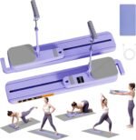Upgraded Pilates Reformer Machine - 6-in-1 Fitness Board & Pilates Equipment Set with Ab Workout Equipment, Multifunctional Push-Up Board, Resistance Bands, Balance Board & Timer for Full Body Workout - Image 2