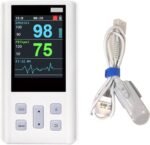 Veterinary Blood Pressure Monitor SPO2 Handheld Pulse Rate Monitor with Large Animal Probe - Image 2