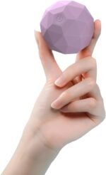 Vibrating Massage Ball with Heat - Portable Physical Therapy for Muscle Relief Up to 120 ¨H Heating Temperature for Myofascial Release and Trigger Point Treatment Mini Size Massage Ball -Purple - Image 2