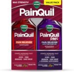 Vicks PainQuil & PainQuil PM Pain Relief Liquid, 1000mg Acetaminophen, 2x12 oz - Image 2