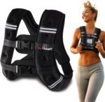 Weighted Vest - Weight Vest for Running, Strength Training & Muscle Building, Features Reflective Stripe for Safe Outdoor Workouts (available in 6lbs to 30lbs) - Image 2