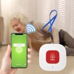 WiFi Caregiver Call Button for Elderly at Home w App Notification, Elderly Monitoring, Caregiver Pager, Life Alert Systems for Seniors No Monthly Fee, Alert Button for Seniors at Home - Image 2