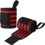Wrist Support Straps & Lifting Straps, Ultra-Elastic Adjustable Design, Universal Wrist Support Gear for Bench Press, Deadlift, Powerlifting and Gym Training - Image 2