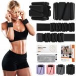 Wrist Weights, Ankle Weights for Women Men, Adjustable Wrist Weighted Bracelet for Home Gym Workout, Running, Yoga, Exercise, Strength Training - Image 2