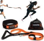 X-PLOSIVE Speed Training Kit / Overload Running Resistance & Release / Harness & Resistance Band, Speed and Agility Equipment for Sprint and Football, Basketball, Soccer / Youth and Adult Ready - Image 2