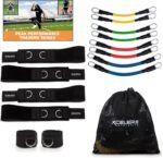 XCELER8 Bands Speed and Agility Training Resistance Bands for All Sports | Includes Ankle Straps | Training Videos | Fast Sprinting, Explosive, Agile, Strength, Endurance - Image 2