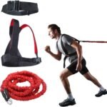 YNXing Dynamic Resistance Trainer for Resistance Training to Improve Strength, Power, and Agility 5m/2m Elastic Cord Set - Image 2