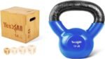 Yes4All Home Gym Equipment Combo, Package Contains: Slam Ball, Kettlebell, Plyo Box, Battle Rope, Workout equipment for Home Gym & Outdoor Workout - Image 2