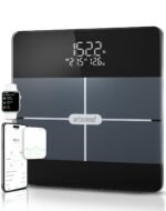 arboleaf Smart Scale for Body Weight, Body Fat Scale with BMI Muscle Mass, 3-in-1 LED Display, Bluetooth Accurate Weight Machine, Tracks 14 Body Metrics via App, Sturdy Tempered Glass, 400lb - Image 2