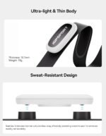 iGPSPORT HR50 Cycling Sensor Chest Strap, IPX7 Waterproof Bluetooth ANT+ for Cycling Running Jogging Yoga Fitness - Image 2