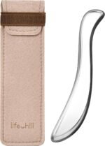 lifechill Stainless Steel Gua Sha Body Tool, Metal Muscle Scraper Tool for Physical Therapy, Fascia Massage Tools for Pain Relief Deep Tissue, IASTM for Self Care Routine - Image 2