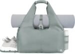 sportsnew Yoga Gym Bags for Women with Shoes Compartment & Wet Dry Storage Pockets & Adjustable Yoga Mat Holder, Patent Pending - Image 2