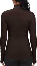 GYM RAINBOW Workout Jackets for Women, Full Zip Slim Fit Lightweight Athletic Running Sports Track Jacket with Pockets - Image 5