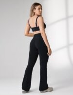 Hugcurve No Front Seam High Waisted Flare Leggings for Women Bootcut Yoga Pants Buttery Soft - 29.5''/31.5''/33.5'' - Image 4