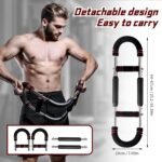 Twister Arm Trainer for Biceps, Chest & Core – Adjustable Resistance Arm Workout Equipment for Home Gym, Strength Training & Muscle Building (40-100 lbs Resistance) - Image 3