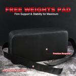 Weight Lifting Pad Bench Chest Press Back Pad for Free Weight Bench Exercises and Chest Press Support Non Slip PVC Leather Foam Support for Home Gym Strength Training - Image 5