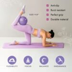 Pilates Equipment - 10-in-1 Pilates Ring and Ball Set | Home Pilates Essentials Kit for Women & Accessories for at Home Workouts to Tone, Strengthen, Balance & Improve Flexibility - Image 4