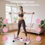 Waist Twister Machine Exercise, Ab Twister Board for Slim Waist and Core Ab Exercise, Noiseless Ab Machine with 300 lbs Weight Capacity, Home Gym Workout Equipment for Women Men - Image 3