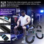 Twister Arm Trainer 20-60 / 40-100 / 90-130 lbs – Chest Workout Equipment & Forearm Strengthener – Home Workout Equipment with Video Program, 21 Day Challenge, Resistance Band & Carry Bag - Image 3