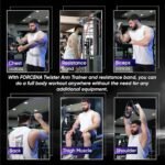 Twister Arm Trainer 20-60 / 40-100 / 90-130 lbs – Chest Workout Equipment & Forearm Strengthener – Home Workout Equipment with Video Program, 21 Day Challenge, Resistance Band & Carry Bag - Image 4