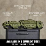 Elite Sports Workout Sandbag for Versatile, Intensive Core Muscles Fitness, Strength Training with Strategic Handle Placement (Unfilled) - Image 3