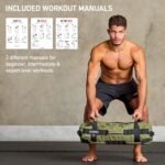 Elite Sports Workout Sandbag for Versatile, Intensive Core Muscles Fitness, Strength Training with Strategic Handle Placement (Unfilled) - Image 4